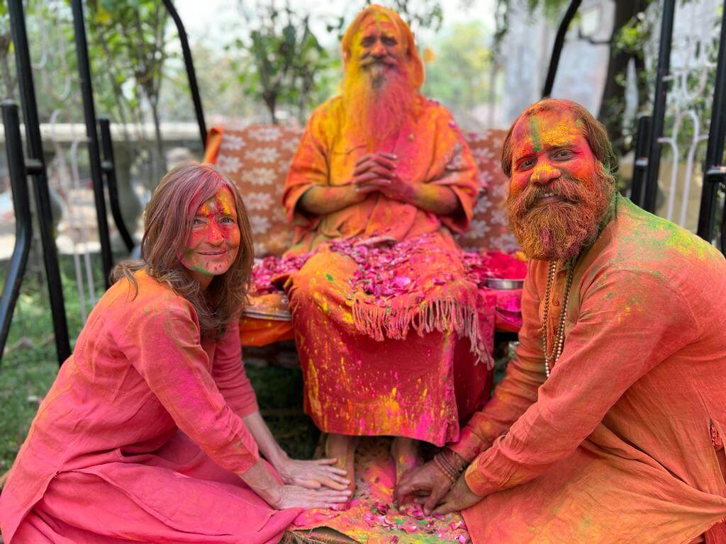 Swami Nardanand colorful